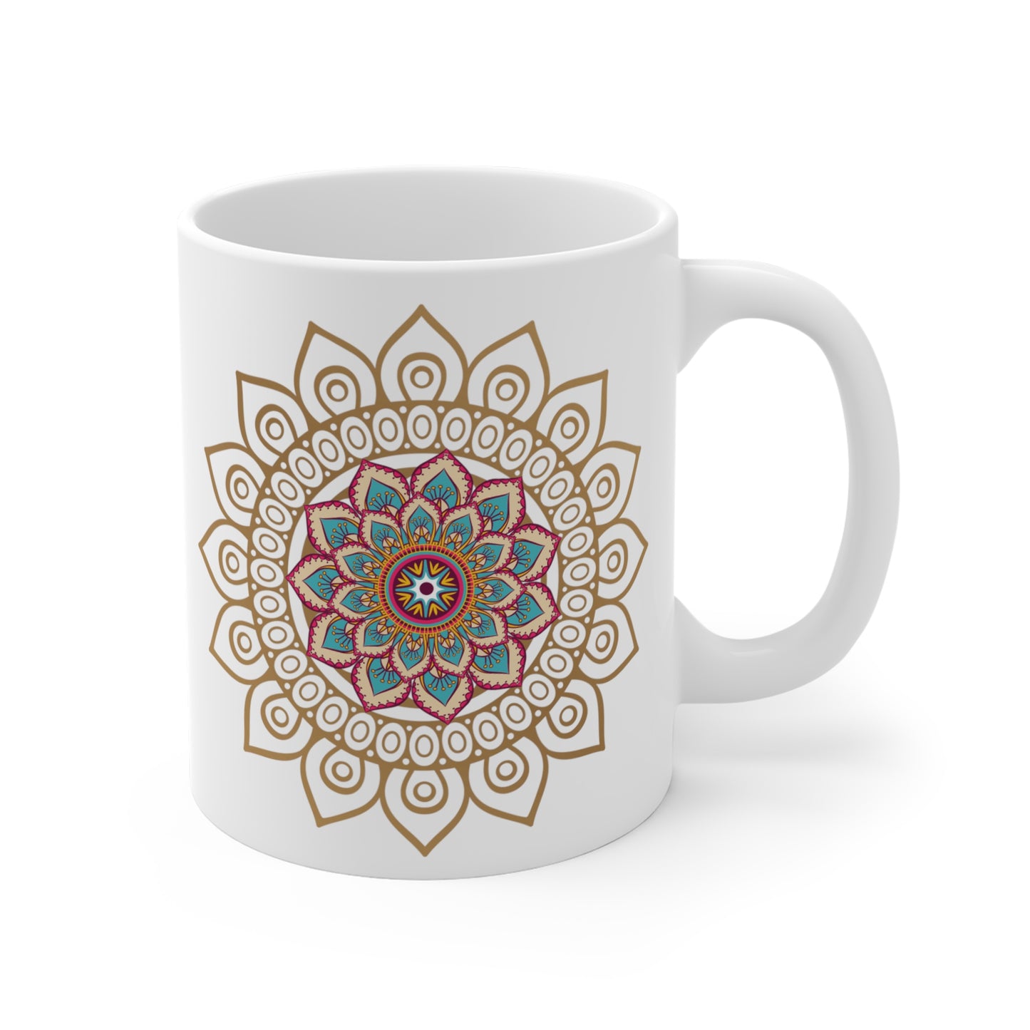 Floral Design Ceramic Mugs (11oz\15oz\20oz)