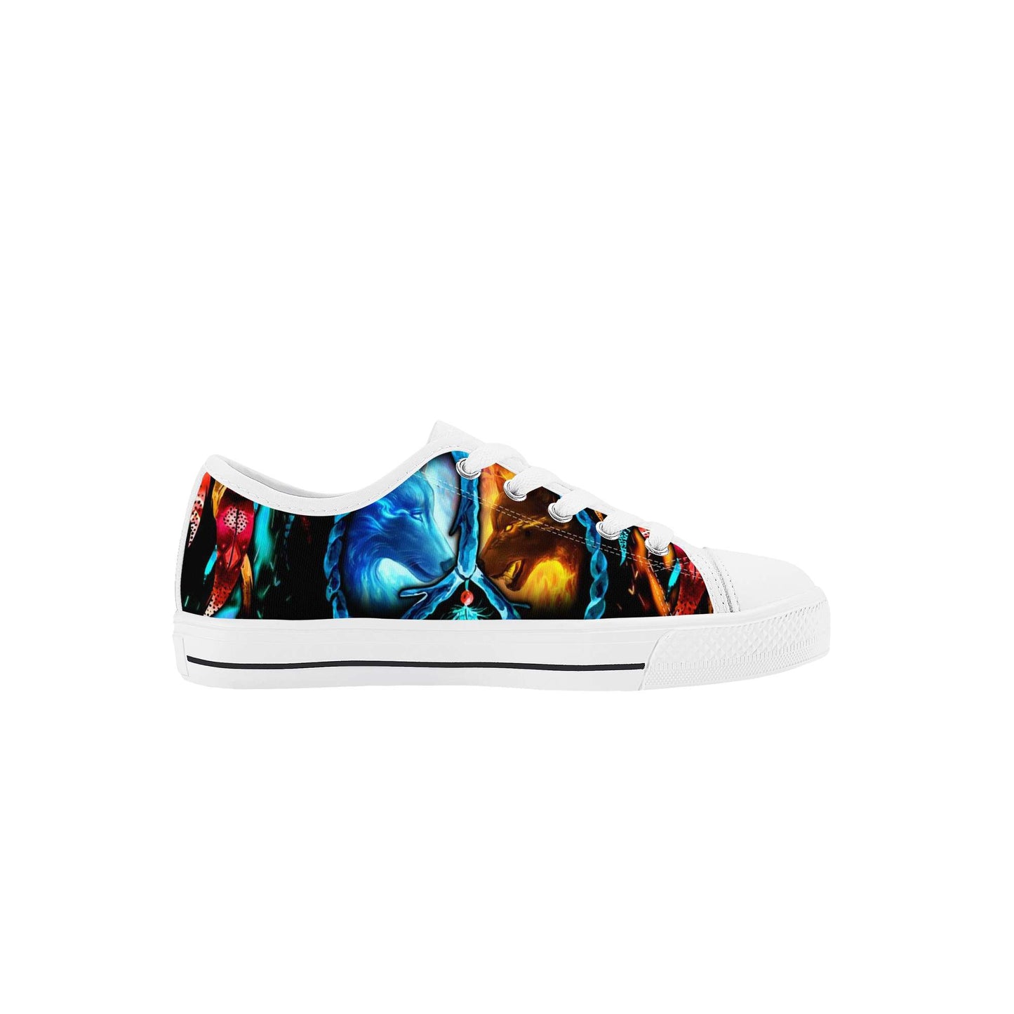 Back to School Kids Low Top Canvas Shoes