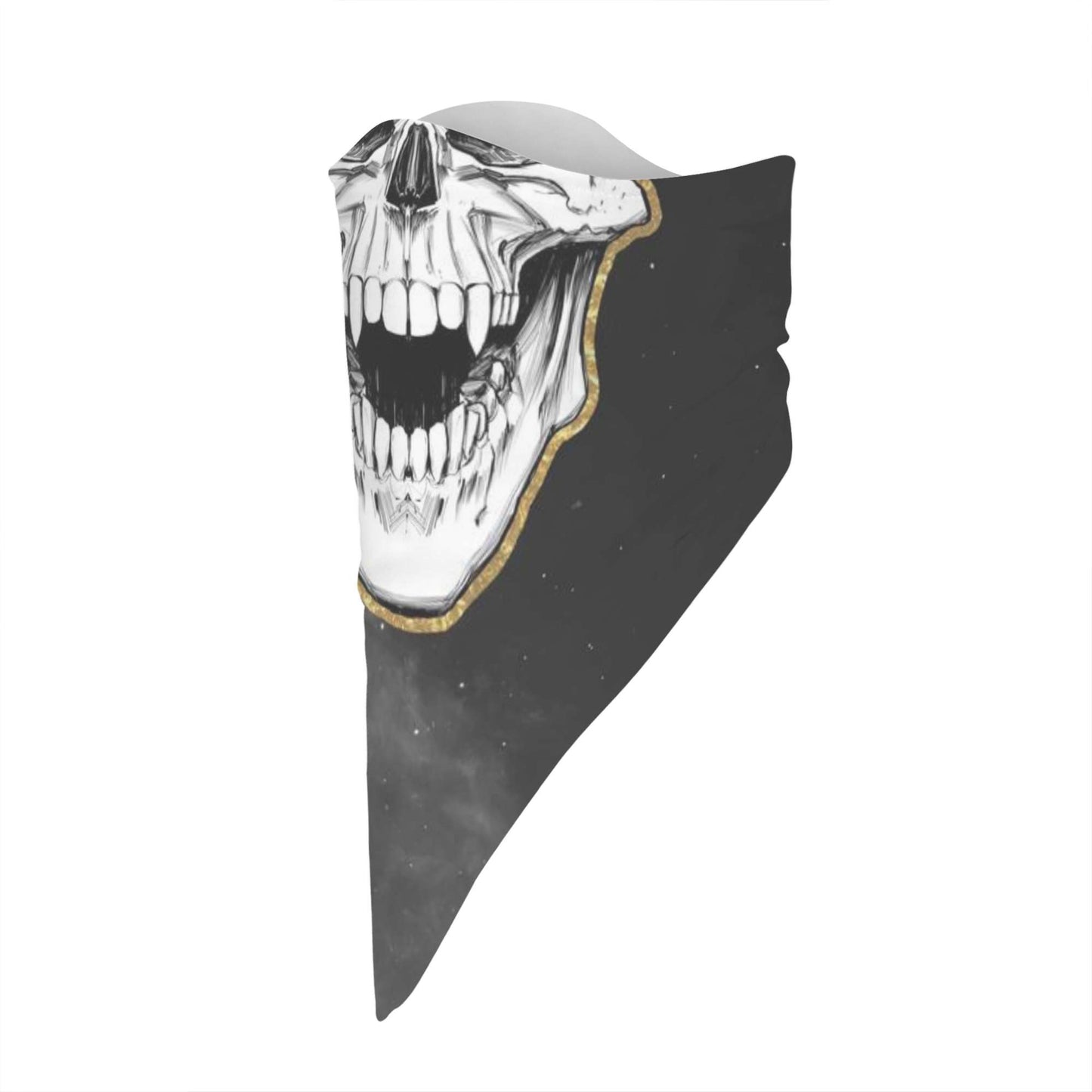Skull Face Graphic Conical Bandanas