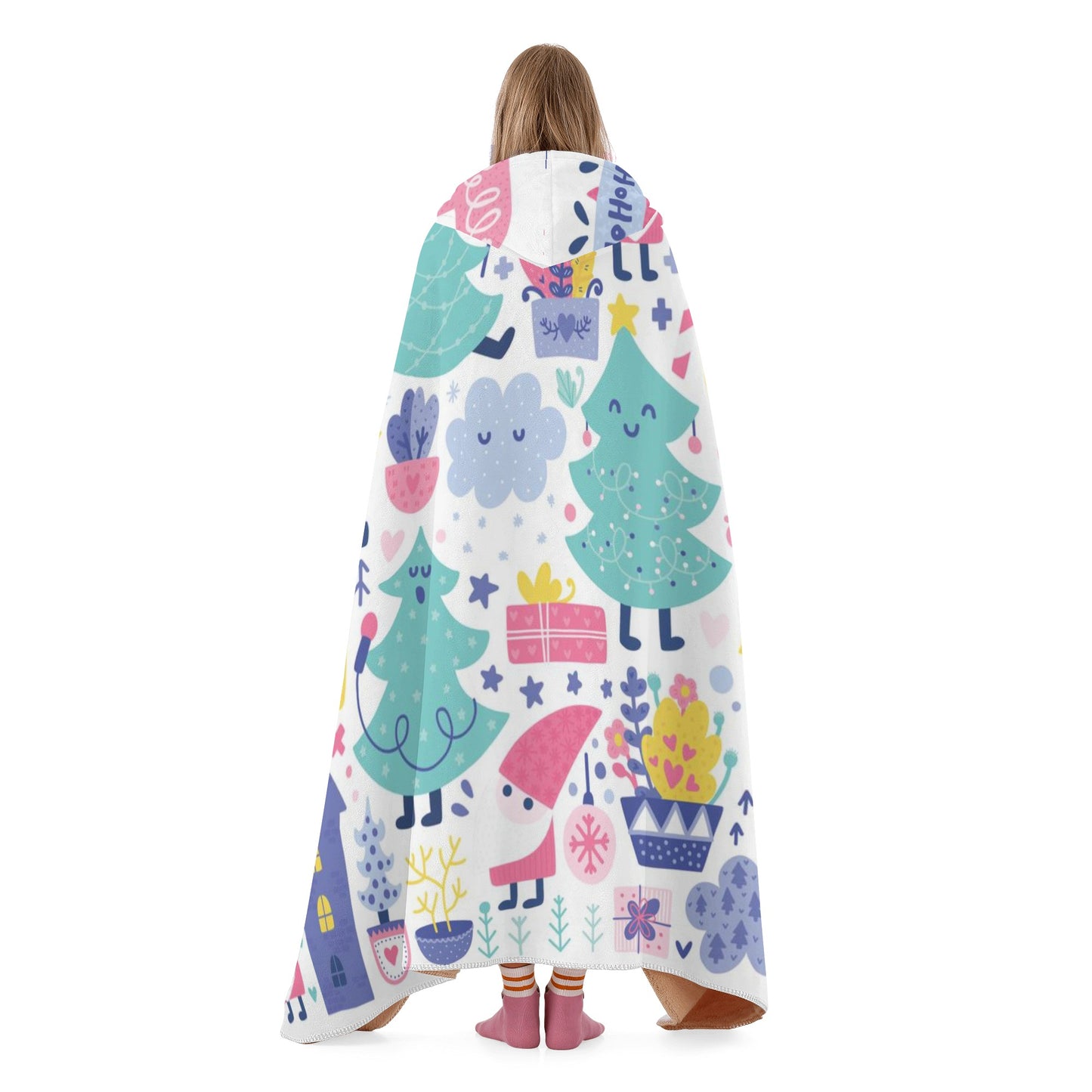Welcome to Gnome Ville Hooded Blanket