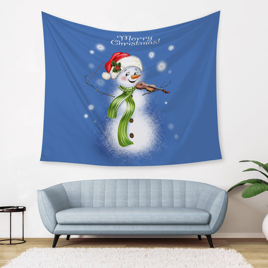 Frost Is In The House With The Christmas Wall Tapestry