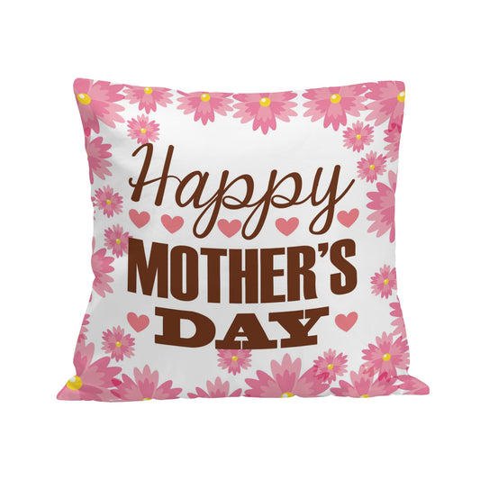 Beautiful Pink Mothers Day Pillow Cover A Gift That Says You Care