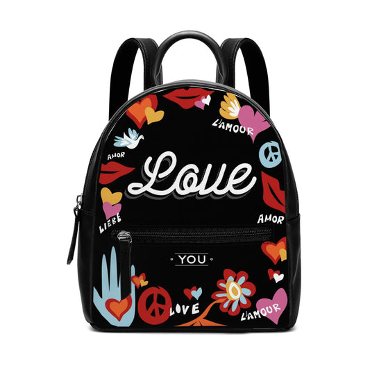 Spreading the Love Around Back to School  PU Backpack
