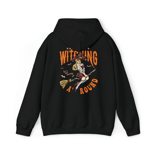 Let's Get Witching Around With This new Halloween Heavy Blend™ Hooded Sweatshirt