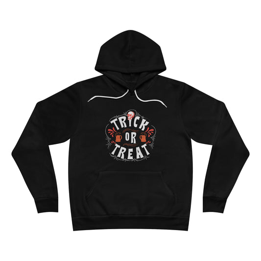 When Dads Trick or Treat, Beer May or May Not Be Required Sponge Fleece Pullover Hoodie