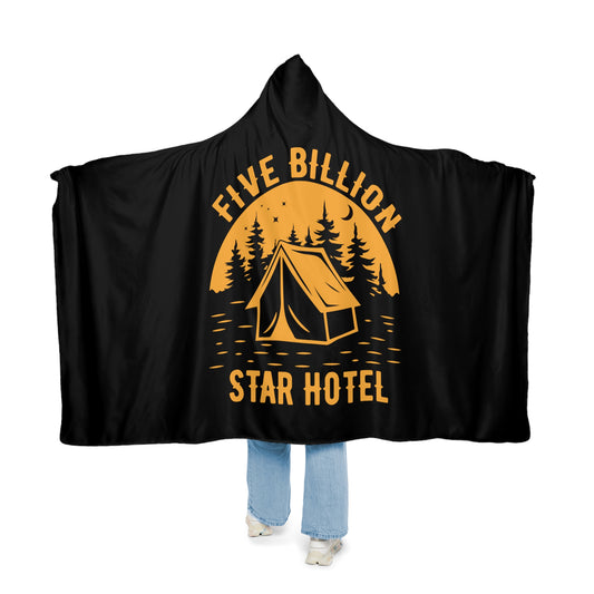 5 Billion Star Hotel Outdoor Snuggly Hooded Blanket