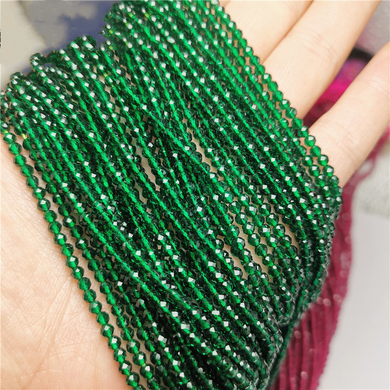 Faceted Small Beads Jack Spinel Loose Beads DIY Crystal Beads