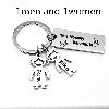 Great Gift Idea for all Occasions Stainless Steel Customizable Keychain