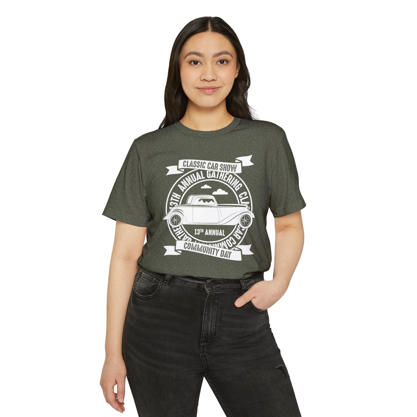 Classic Car Show Recycled Organic T-Shirt