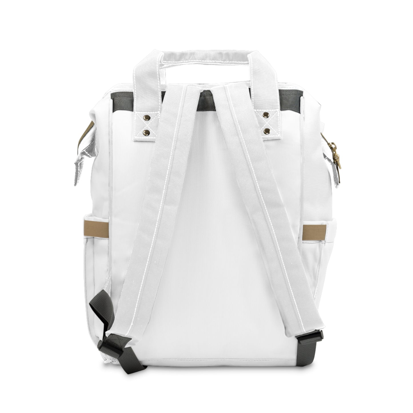 Multifunctional Diaper Backpack Motivational Design