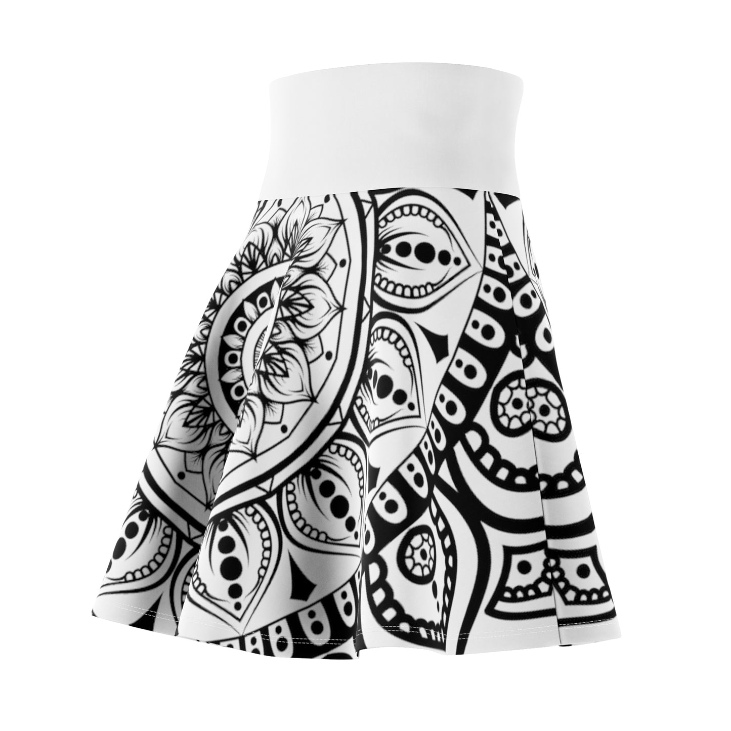 Mandala Women's Skater Skirt (AOP)