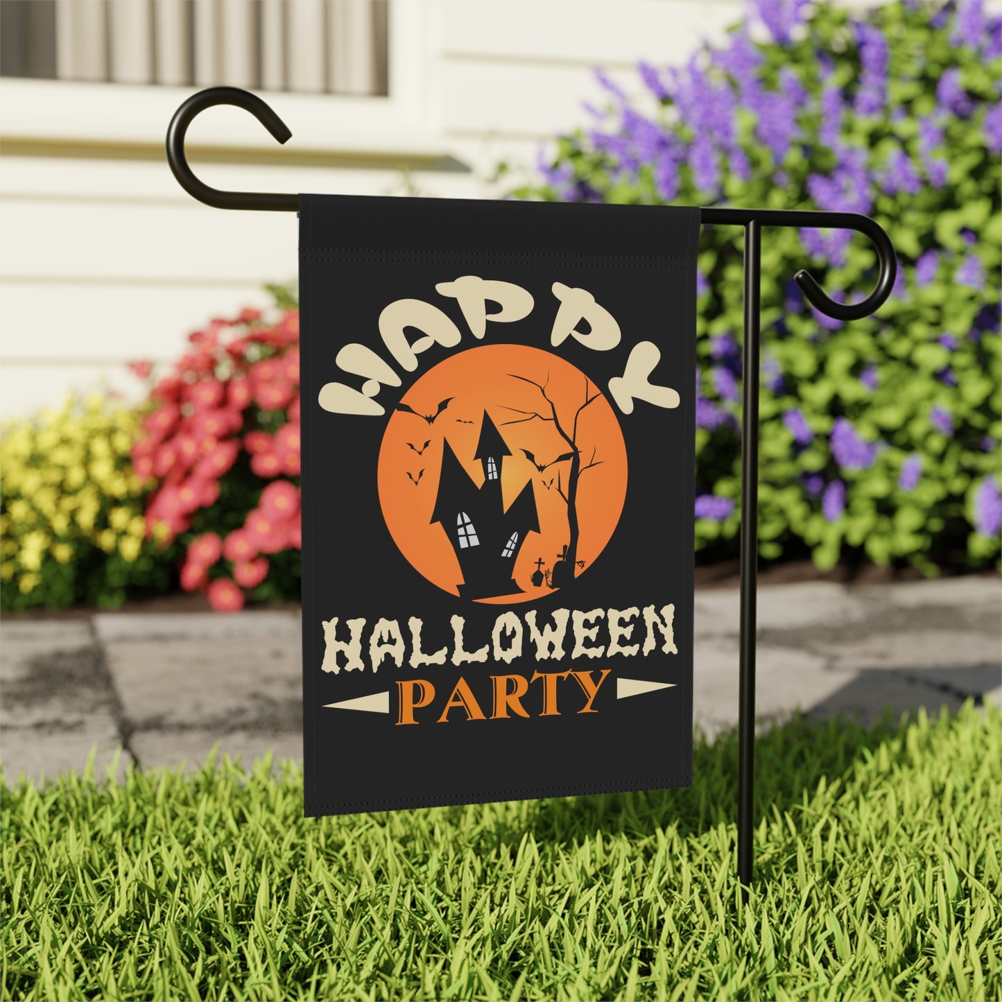 Happy Halloween Party Banner To Let the Ghouls Know Where It's At