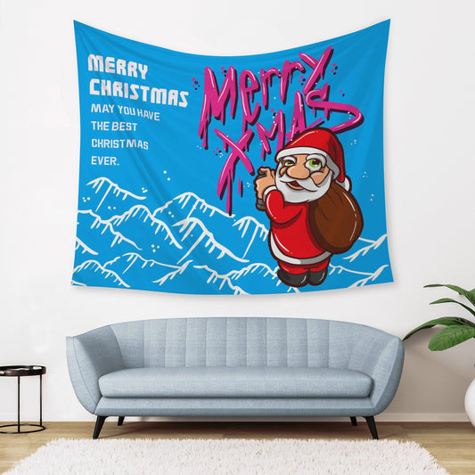 A Great Classroom Addition With a Christmas Wish Wall Tapestry