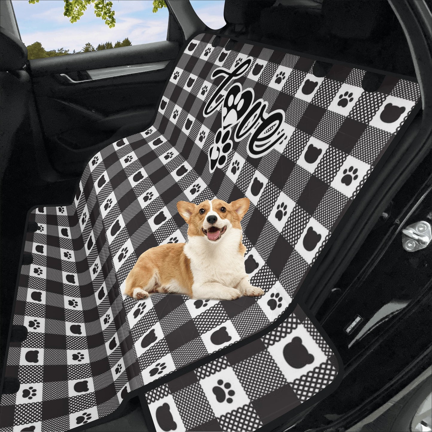I Love My Dog Car Pet Seat Covers