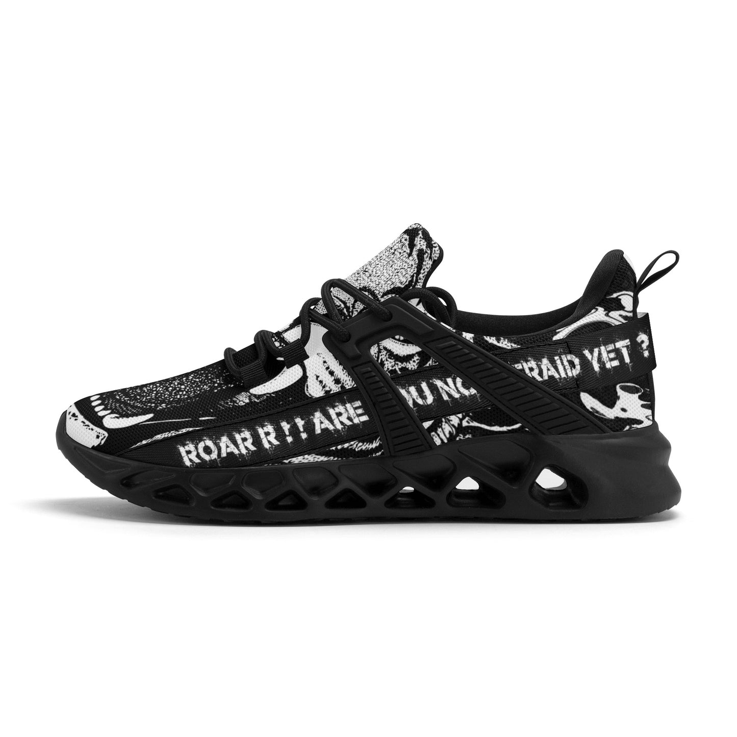 Roaring Like You Are Not Afraid Running Shoes For Men to Stay on Track and Motivated