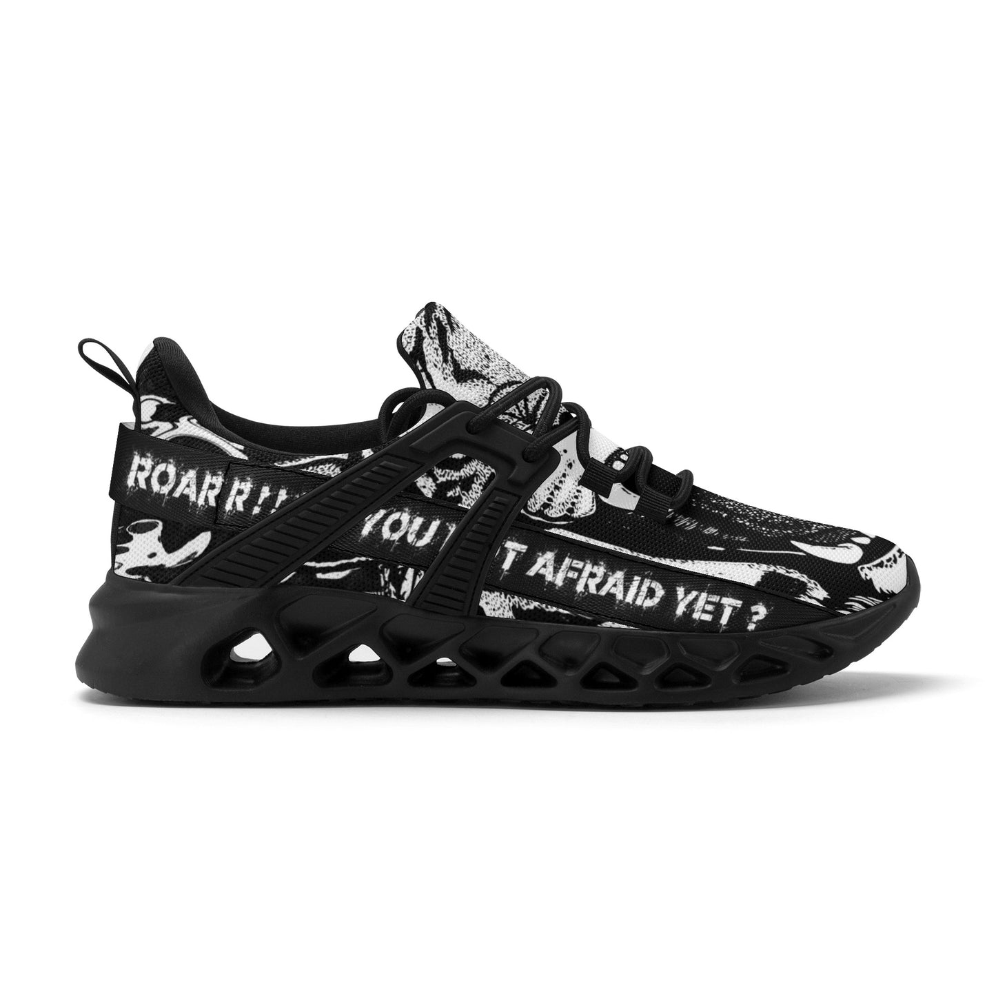 Roaring Like You Are Not Afraid Running Shoes For Men to Stay on Track and Motivated