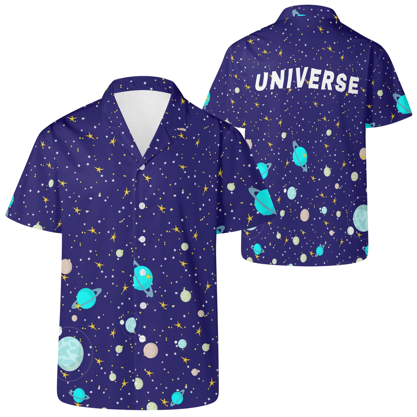 For the One Who Trusts the Universe Hawaiian Style Shirt for Men