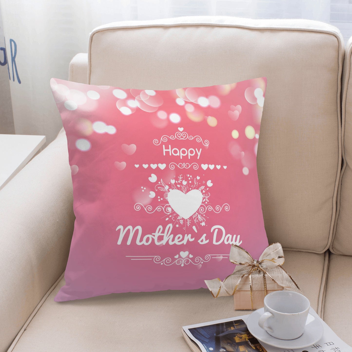 A Heart Felt Message Happy Mothers Day Collection Pillow Covers