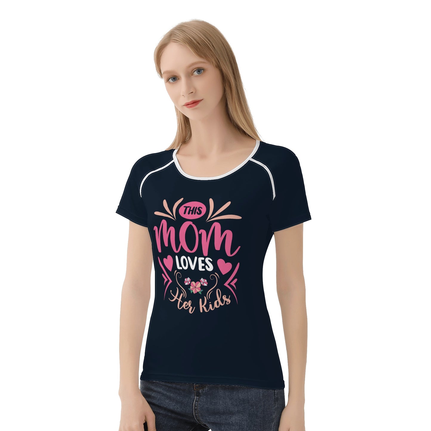 Show Mom The Love This Year with a Womens All-Over Print T shirt