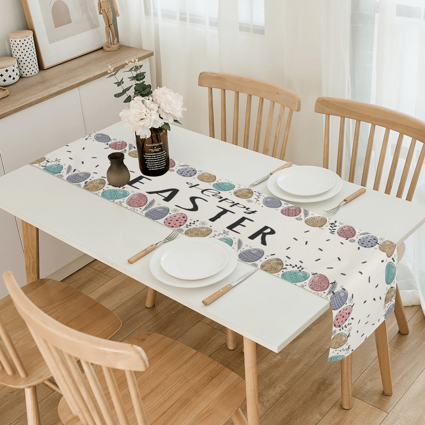 Charming Country Vibe Feeling For Your Table with Table Runner