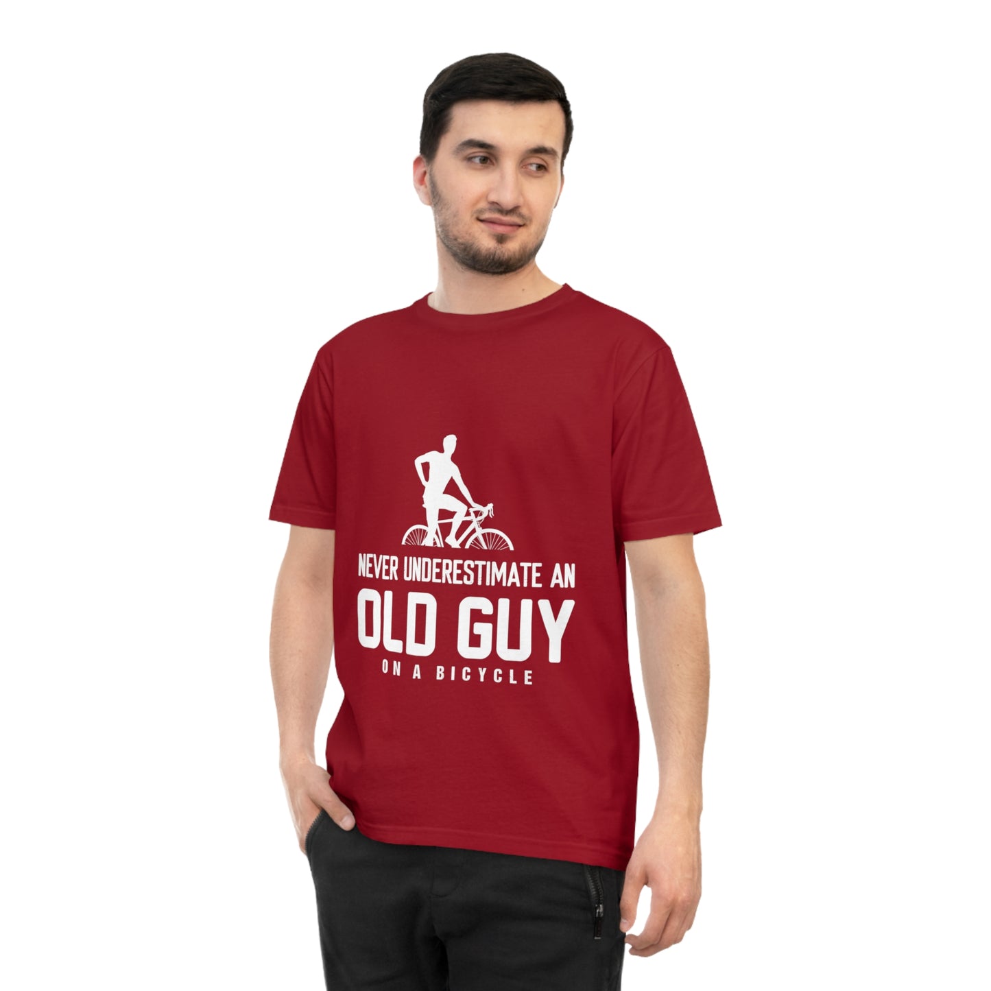 Never Underestimate an Old Guy Classic Jersey T-shirt