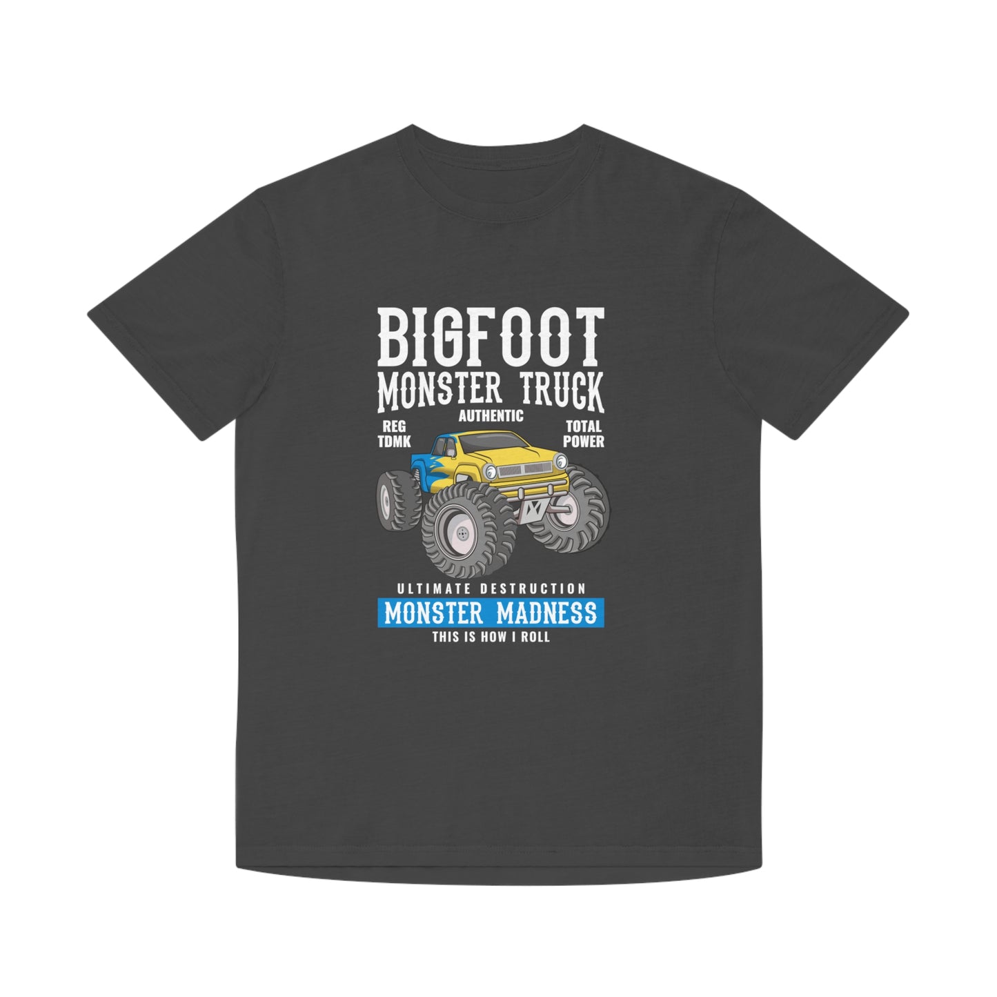 Monster Truck Fans Faded Shirt