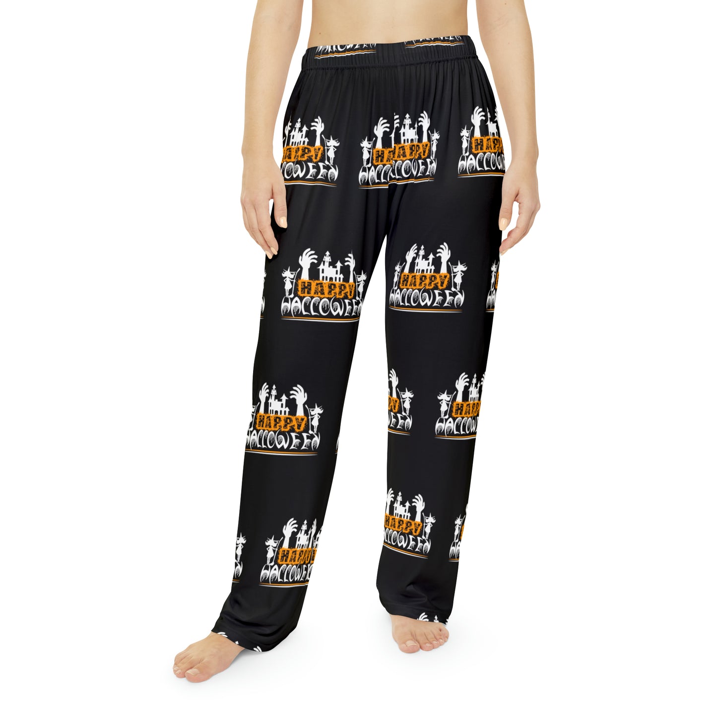 Happy Halloween Women's Pajama Pants (AOP)