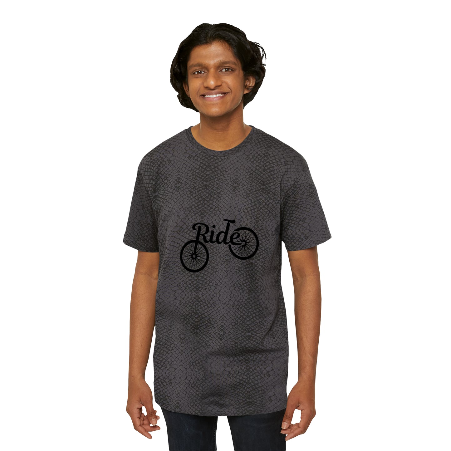 Men's Fine Ride Jersey Tee With Print Options