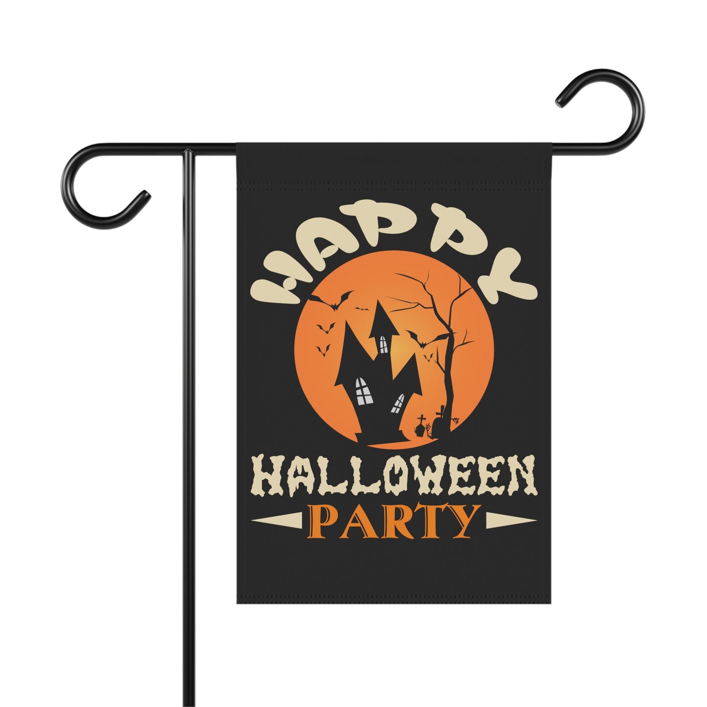 Happy Halloween Party Banner To Let the Ghouls Know Where It's At