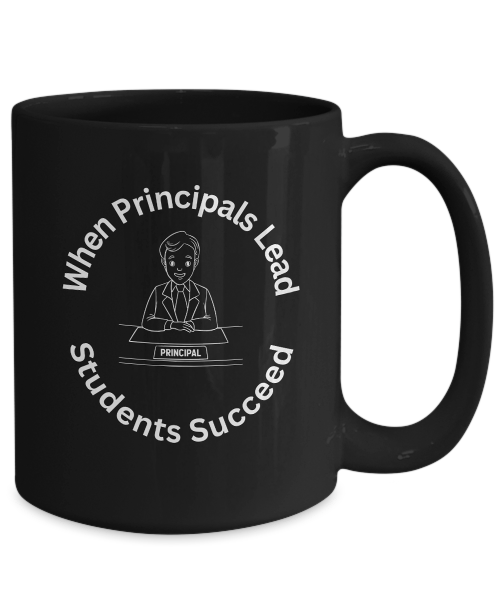 Celebrating School Principal Day Mug Black/White Available In 2 Sizes