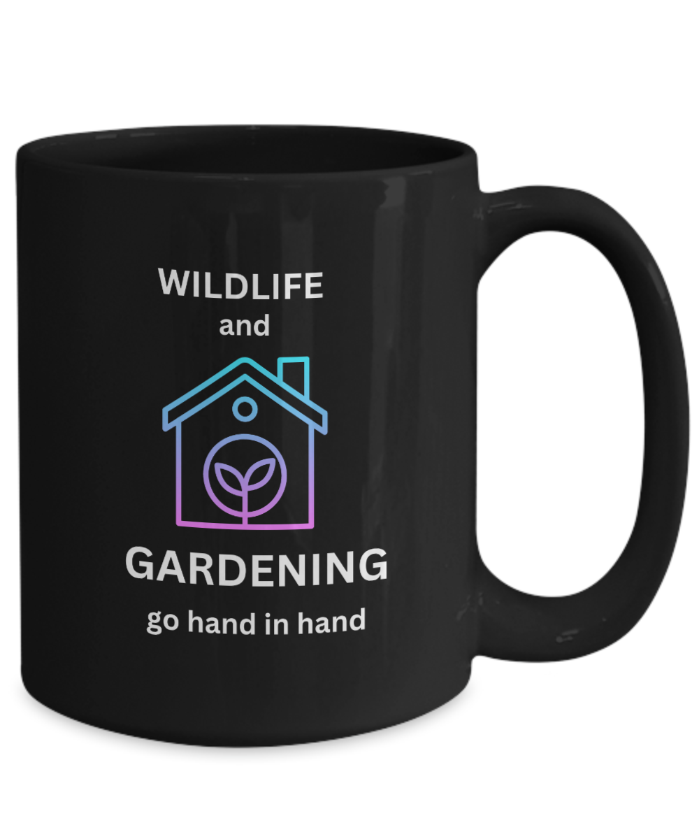 Gardening for Wildlife Mug for the Conscious Gardener Available In 2 Sizes