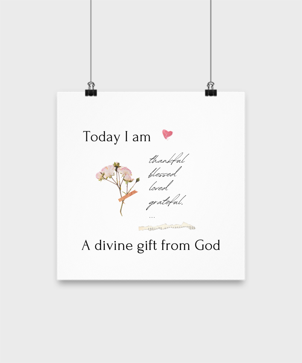 National Blessed Day Poster Available In A Variety Of Sizes