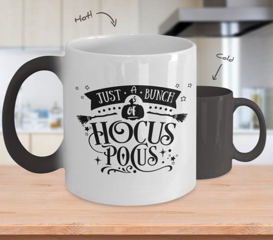 Whimsical Hocus Pocus Magic Color Changing Mug for Your Family Witch