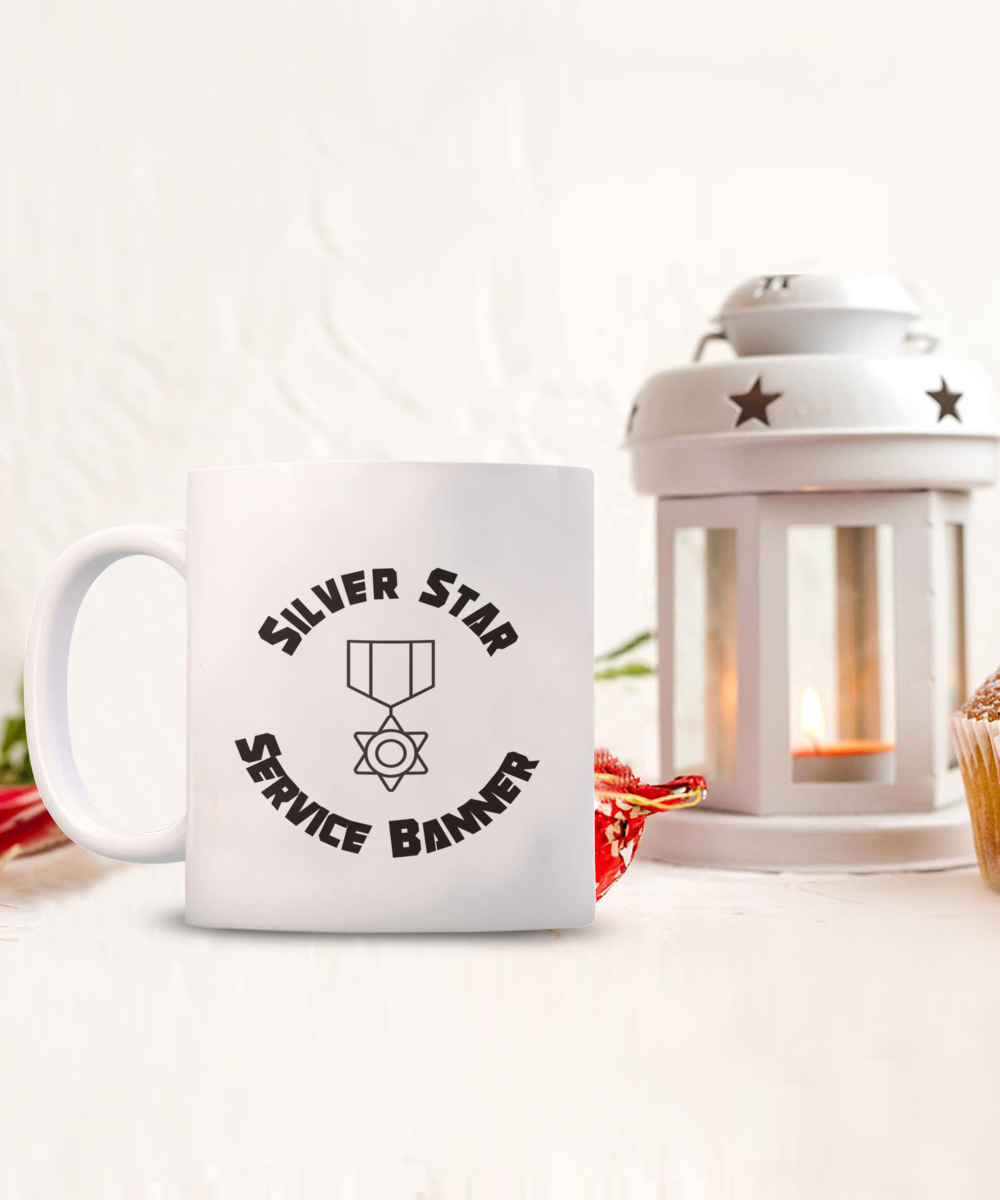 Honouring the Silver Star Soldiers Mug White/Black Available In 2 Sizes