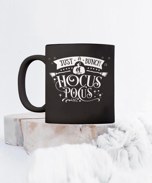 Whimsical Hocus Pocus Mug in Black for Your Family Witch